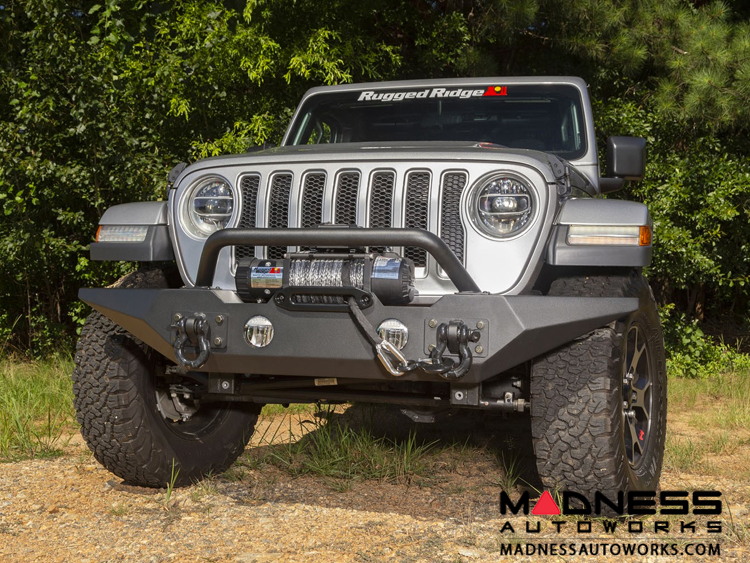 Jeep Gladiator Spartan Bumper w/ Standard Ends & Overrider - Front